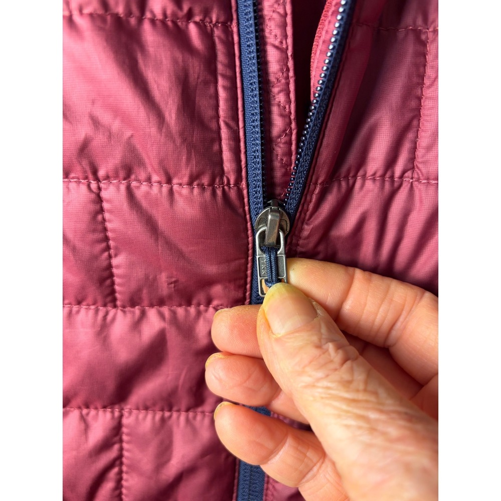 Patagonia Women's Nano Puff Jacket Small S Arrow Red EUC Puffer Full Zip 84217 - Picture 5 of 14